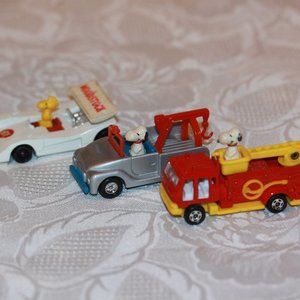 PEANUTS Snoopy & Woodstock AVIVA Diecast Cars 1950